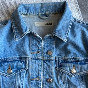 Topshop light denim jacket